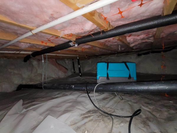 Crawl Space Water Remediation in Green Valley